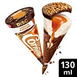 Algida Cornetto Disc Vanilya & Karamel 130 ml