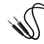 X-Level ACC8861 X-Audıo 3.5 mm Stereo Aux Ses Kablosu Siyah 1 m