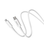 X-Level XCC8610 X-Startspeed Type C 1.2 Metre Hızlı Şarj Kablosu 15 W Beyaz