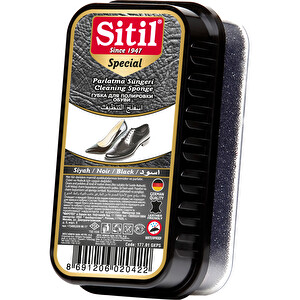 Sitil Parlatıcı Sünger Siyah -1