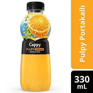 Cappy Pulpy Portakallı İçecek Pet 330 ml -1