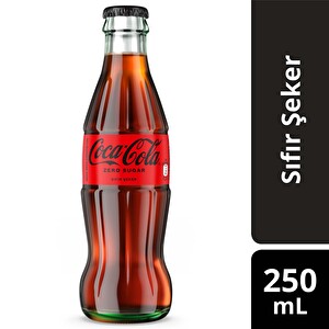 Coca-Cola Zero Sugar 250 ml Şişe -1