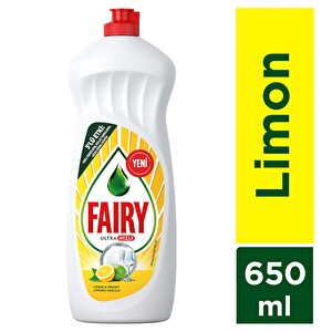Fairy 650 ml Sıvı Bulaşık Deterjanı Limon - 1