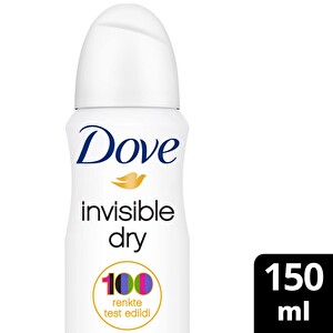Dove Kadın Sprey Deodorant Invisible Dry 1/4 Nemlendirici Krem Etkili 150 ml -1