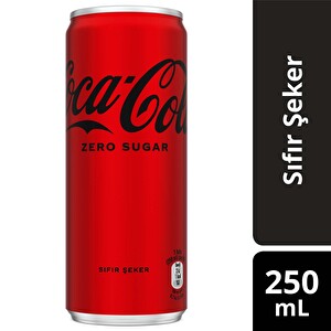 Coca-Cola Zero Sugar 250 ml Kutu -1