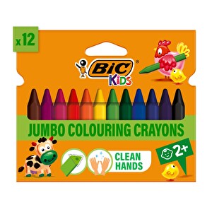Bic Üçgen Pastel Boya 12'Li -1