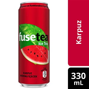 Fuse Tea Soğuk Çay Karpuz Aromalı İçecek Kutu 330 ml -1