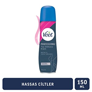 Veet Professional Tüy Dökücü Sprey Krem Hassas Ciltler için 150ml -1