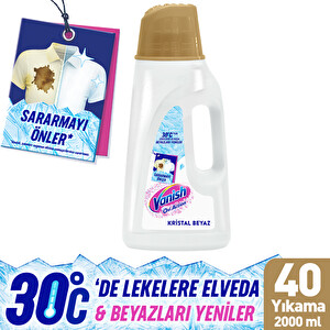 Vanish Kosla Multipower Beyazlar Için 2000 ml Sıvı Leke Çıkarıcı Deterjan Güçlendirici - 1