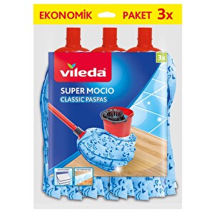 Vileda Supermocio Klasik 3 Parça Yedek -1
