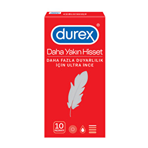 Durex Prezervatif Daha Yakın Hisset 10'lu -1