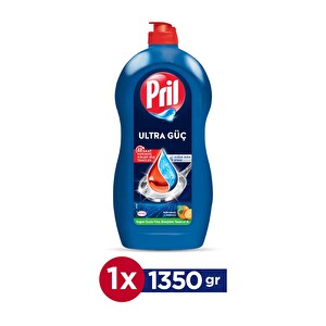 Pril Sıvı Elde Bulaşık Yıkama Deterjanı Adana Portakalı 1350  ml -1