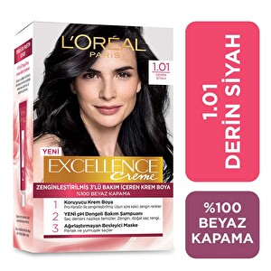L'Oreal Paris Excellence Creme 1.01 Deep Pure -1