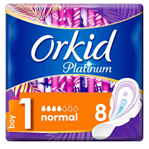 Orkid Platinum Normal Tekli Paket 8 Adet -1