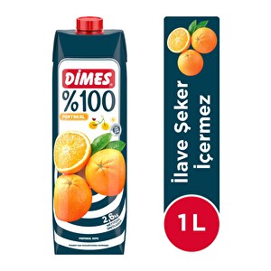 Dimes 100% Portakal Suyu 1  lt -1