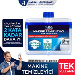 Finish Bulaşık Makinesi Temizleyici- Koku Giderici Hijyenik Bakım Sıvısı (1 x 250 ml) - 1