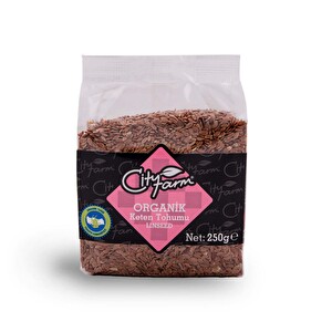 City Farm Organik Tam Doğal Keten Tohumu 250 G -1