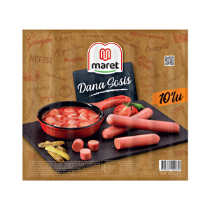 Maret 10'lu Soyulmuş Sosis 432 G -1