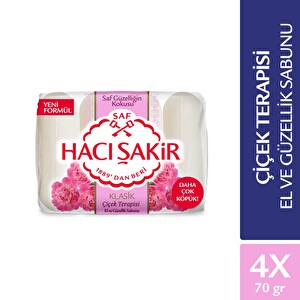 Hacı Şakir Klasik Çiçek Terapisi El Ve Güzellik Sabunu 4x70 Gr -1