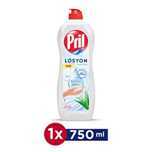 Pril Sıvı Elde Bulaşık Yıkama Deterjanı Losyon  Aloe Vera 750  ml -1