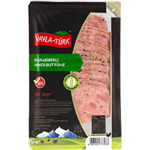 Yayla Türk Karabiberli Hindi But Füme 120 G -1