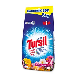 Tursilmatik Toz Çamaşır Deterjanı Kır Çiçekleri 8 Kg -1