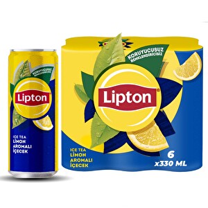 Lipton Ice Tea Limon Kutu 6x330 ml -1