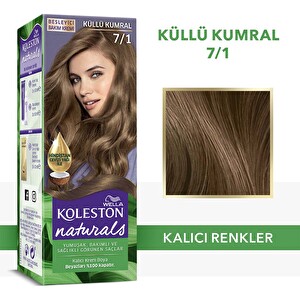 Wella Koleston Naturals Saç Boyası 7/1 Küllü Kumral - 1