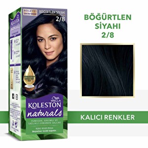 Wella Koleston Naturals Saç Boyası 2/8 Böğürtlen Siyahı -1