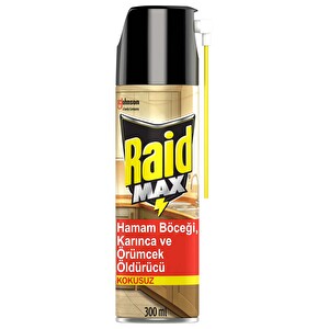 Raid Böcek Öldürücü Sprey 300 Ml (Hamam Böceği Karınca Ve Örümceklere Karşı) -1