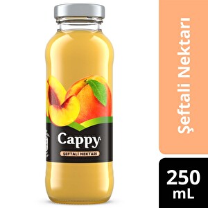 Cappy Şeftali Nektarı Cam 250 ml -1