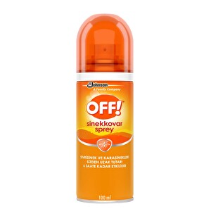 Off! Sinekkovar Sprey 100 Ml 6 Saate Kadar Etki (Sivrisinek Ve Karasineklere Karşı) -1