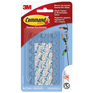 Command Mini Boy Şeffaf Askı -1