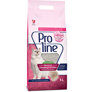 Proline Topaklanan Kedi Kumu Bebek Pudralı 5 L -1
