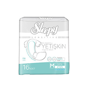 Sleepy Sensitive Medium Hasta Bezi 16lı -1