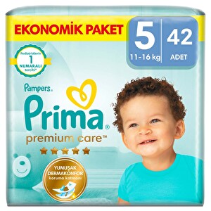 Prima Bebek Bezi Premium Care 5 Numara 42'li Ekonomik Paket -1