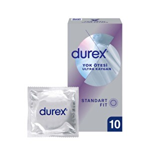 Durex Yok Ötesi Ultra Kaygan İnce Prezervatif 10'lu -1