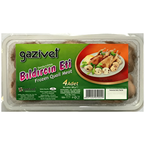 Gazivet 4 Lü Genç Bıldırcın Eti Şoklu - 1