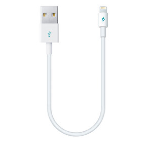 Ttec Minicable 30 Cm iPhone Şarj Kablosu Beyaz -1