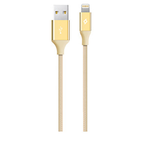 Ttec Alumicable iPhone Şarj Kablosu Altın -1