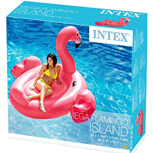 Intex Flamingo Bınıcı Tutmaclı Ada 218x211x136 - 1