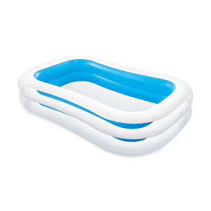 Intex Dıs Bolme Seffaf Aile Havuzu 262x175x56 -1