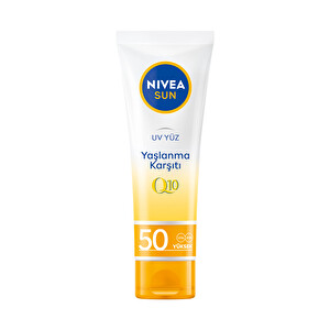 Nıvea Q10 Yaşlanma Karşıtı Güneş Kremi Spf50 50Ml - 1