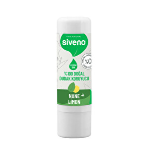 Siveno %100 Doğal Dudak Koruyucu Nane 6 G -1