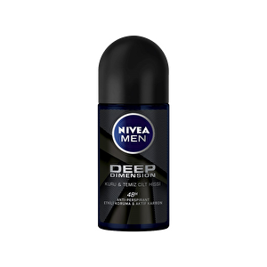 Nivea Men Deep Dimension Roll-On Deodorant Erkek 50 ml -1