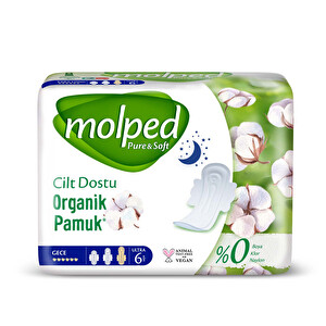 Molped Pure&Soft Tekli Gece 6'lı - 1