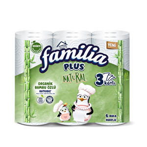 Familia Natural Kağıt Havlu 6'lı -1
