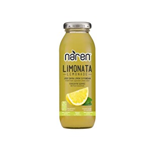 Naren %100 Sıkma Limonata 250 ml Cam Şişe -1