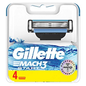 Gillette Mach3 Start 4'lü Bıçak -1