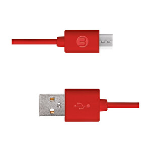 Mojue Micro Usb Kablosu Kırmızı -1
